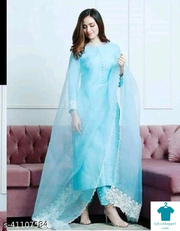 Product Name: *Charvi Ensemble Kurtis*Fabric: RayonSleeve Length: Long SleevesPattern: Self-DesignCombo of: Single - size- XL