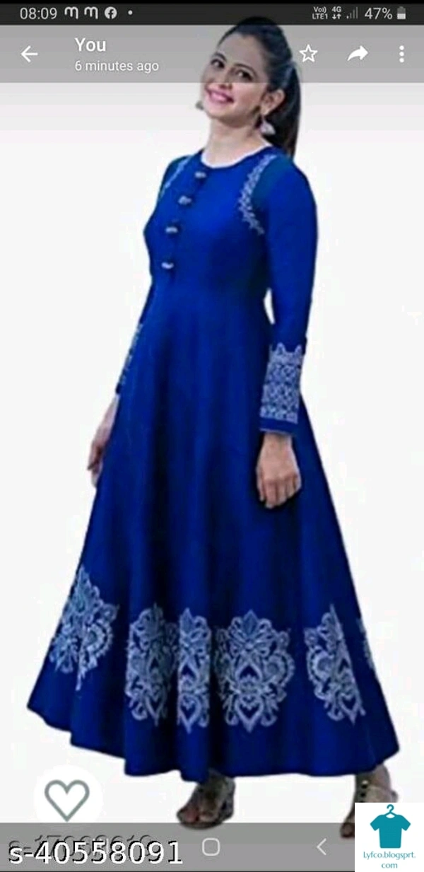 Product Name: *Abhisarika Fabulous Kurtis*Fabric: RayonSleeve Length: Three-Quarter SleevesPattern: PrintedCombo of: Single - size- XL
