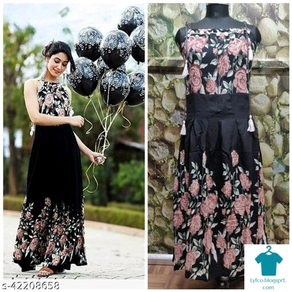 Product Name: *Jivika Drishya Kurtis*Fabric: RayonSleeve Length: SleevelessPattern: PrintedCombo of: Single - size- XL