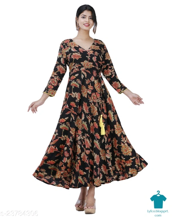 Product Name: *Adrika Ensemble Kurtis Maha Price Drop Sale*Fabric: RayonSleeve Length: Three-Quarter SleevesPattern: PrintedCombo of: Single - size- XL