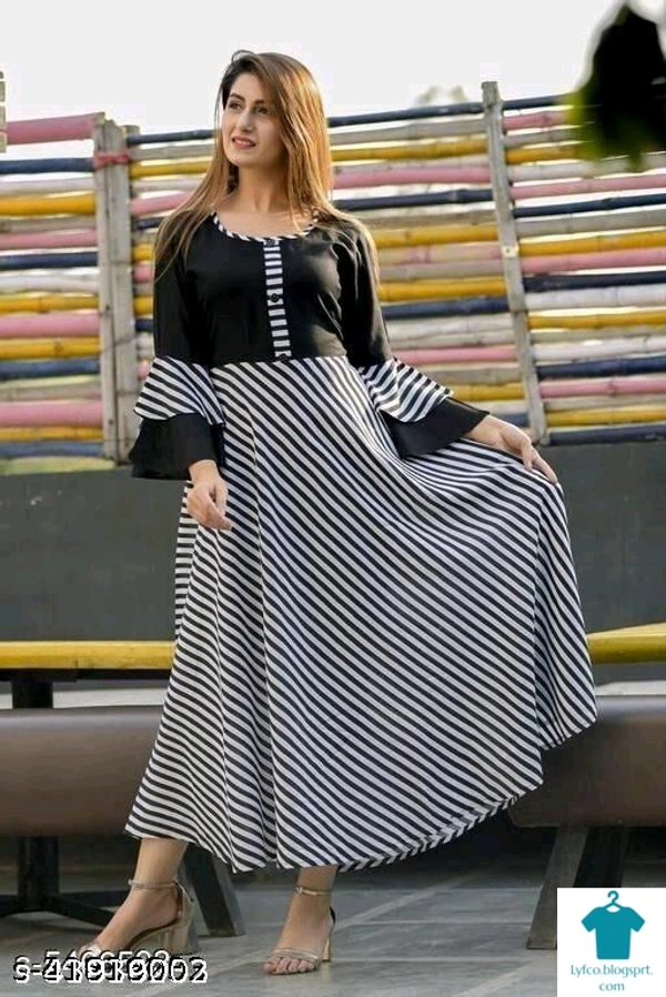Product Name: *RAYON FASHIONABLE PRINTED KURTI*Fabric: RayonSleeve Length: Three-Quarter SleevesPattern: PrintedCombo of: Single - size- XXXL