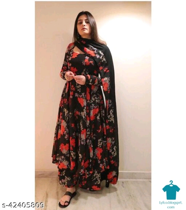 Product Name: *Kurti And Plazzzo*Fabric: GeorgetteCombo of: Single - size- xL