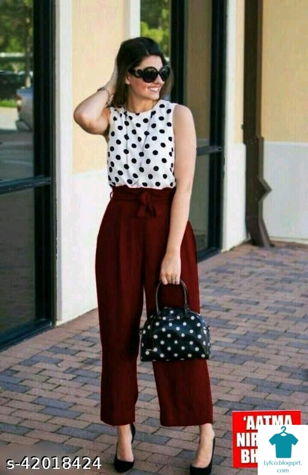 Product Name: *Banita Alluring Women Kurta Sets*Kurta Fabric: CrepeBottomwear Fabric: RayonFabric: RayonSet Type: Kurta With BottomwearBottom Type: PalazzosMultipack: Couples Set - colour- Maroon, size- xxL