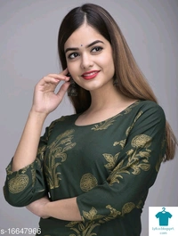 Women's Printed Cotton Blend Kurta Set with ShararaKurta Fabric: Cotton Blend
Bottomwear Fabric: Cotton Blend
Fabric: Cotton Blend
Sleeve Length: Three-Quarter Sleeves
Set Type: Kurta With Bottomwear
Bottom Type: Sharara
Pattern: Printed
Multipack: Single - Colour- Dark Red, Size- XXL