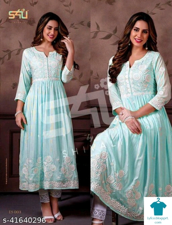 Product Name: *Aishani Graceful Women Kurta Sets*Kurta Fabric: Rayon SlubBottomwear Fabric: Rayon SlubFabric: Rayon SlubSet Type: Kurta With BottomwearBottom Type: Pants - size- XXXL