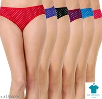 Product Name: *Stylish Women Briefs*Fabric: Cotton BlendPattern: Self-Design - size- S
