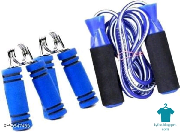 Product Name: *Royal Hand Gripper*Pack of: 1BEST QUALITY 2PCS FOM HAND GRIPS AND 1PC FOM HAND PLASTIC SKIPING ROPE