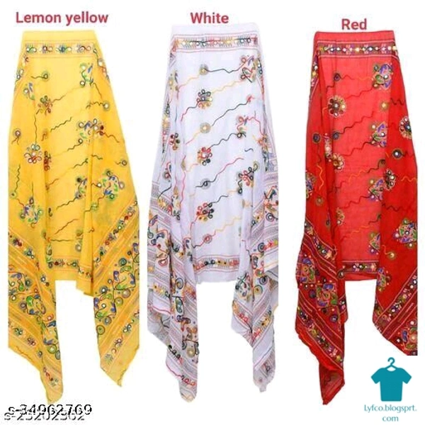 Checkout this latest DupattasProduct Name: *Ravishing Attractive Women Dupattas*Fabric: CottonPattern: PhulkariMultipack: 3Sizes:Free Size (Length Size: 2.25 m) Country of Origin: India - Free size