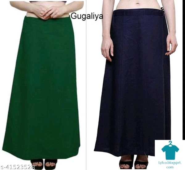 Checkout this latest PetticoatsProduct Name: *Petticoats*Fabric: CottonPattern: Dyed/ WashedMultipack: 2Sizes: 36, 38, 40, Free Size (Waist Size: 40 in, Length Size: 38 in) Country of Origin: India - 34