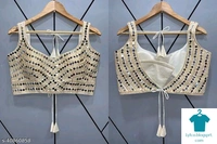 Product Name: *New Women Blouses*Fabric: Art SilkFabric: Art SilkSleeve Length: Short SleevesPattern: Embellished - colour- White