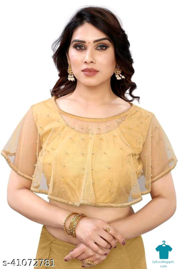 Product Name: *New Women Blouses*Fabric: NetFabric: NetSleeve Length: Sleeveless - colour- light yellow, size- 36