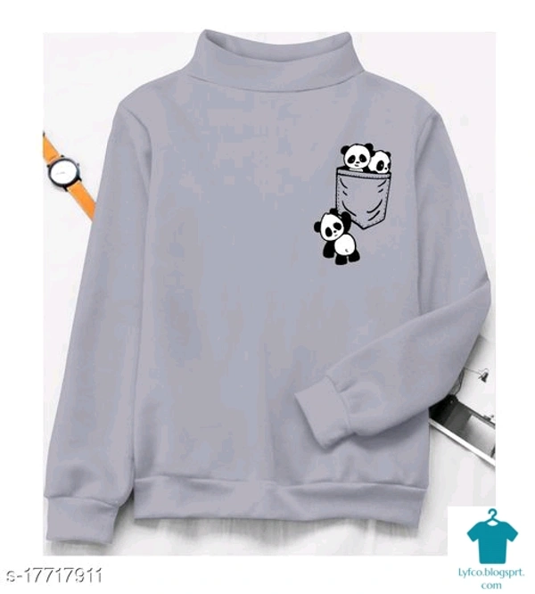 ☄️Urbane Glamorous Women Tops & TunicsFabric: CottonSleeve Length: Long SleevesPattern: PrintedMultipack: 1 - size- S, colour- Groy