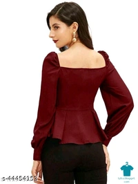 Product Name: *Classic Retro Women Tops & Tunics*Fabric: Lycra - size- S