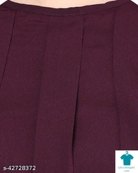 Product Name: *Pretty Designer Women Tops & Tunics*Fabric: GeorgetteSleeve Length: SleevelessPattern: SolidMultipack: 1 - size- XL