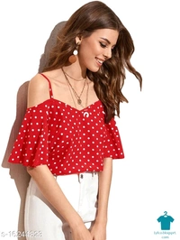 Product Name: *Istyle Can Women's Butterfly Sleeve Top*Fabric: CrepeMultipack: 1 - size- M