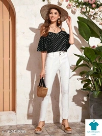 Product Name: *Istyle Can Women's Butterfly Sleeve Top*Fabric: CrepeMultipack: 1 - size- M