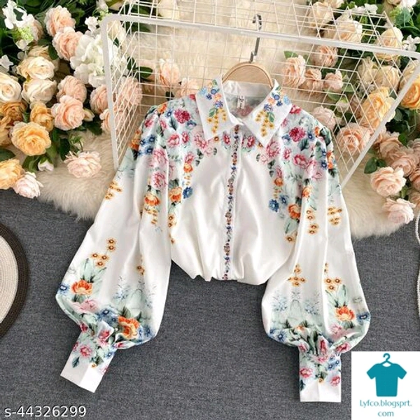 Product Name: *Urbane Ravishing Women Tops & Tunics*Fabric: Crepe - size- L