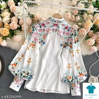 Product Name: *Urbane Ravishing Women Tops & Tunics*Fabric: Crepe - size- L
