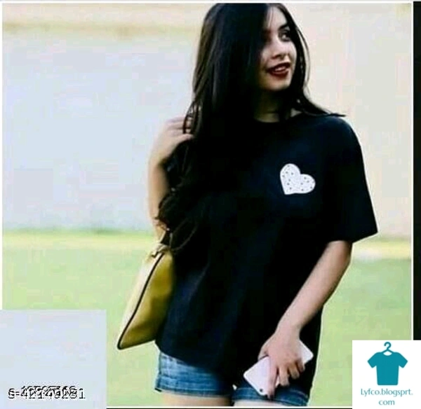 Product Name: *100% cotton fibre, Half sleeves T-shirts, Printed T-shirt*Fabric: CottonSleeve Length: Short SleevesPattern: PrintedMultipack: 1 - size- S