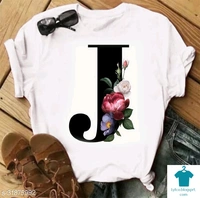 Product Name: *new design printed t shirt for woman *Fabric: CrepeSleeve Length: Short SleevesPattern: PrintedMultipack: 1 - colour- O