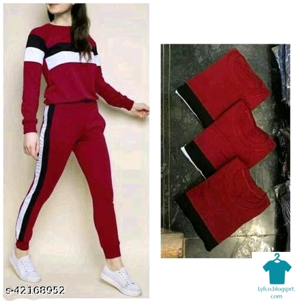 Product Name: *Classy Glamorous Women Top & Bottom Sets*Top Fabric: CottonBottom Fabric: CottonSleeve Length: Long SleevesMultipack: 1 - size- M