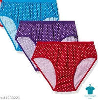Product Name: *Stylish Women Briefs*Fabric: Cotton BlendPattern: Self-DesignMultipack: 3 - size- XL