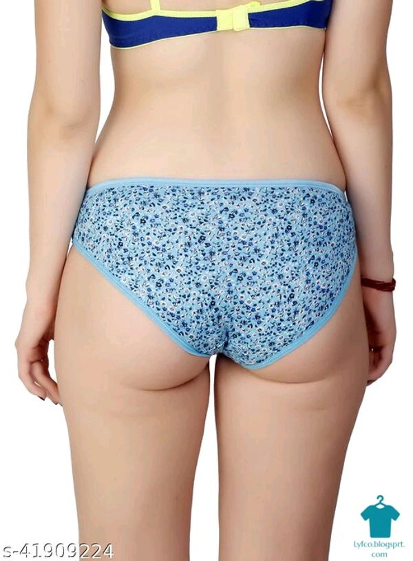 Product Name: *Comfy Women Briefs*Fabric: Cotton BlendPattern: Self-DesignMultipack: 6 - size- S