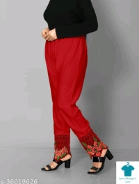 Product Name: *Fashionable Trendy Women Palazzos*Fabric: RayonPattern: SolidMultipack: 1 - size- 32