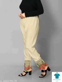 Product Name: *Gorgeous Unique Women Palazzos*Fabric: RayonPattern: SolidMultipack: 1 - size- 38