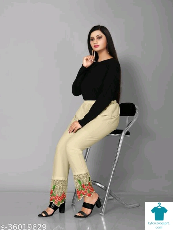 Product Name: *Gorgeous Unique Women Palazzos*Fabric: RayonPattern: SolidMultipack: 1 - size- 40