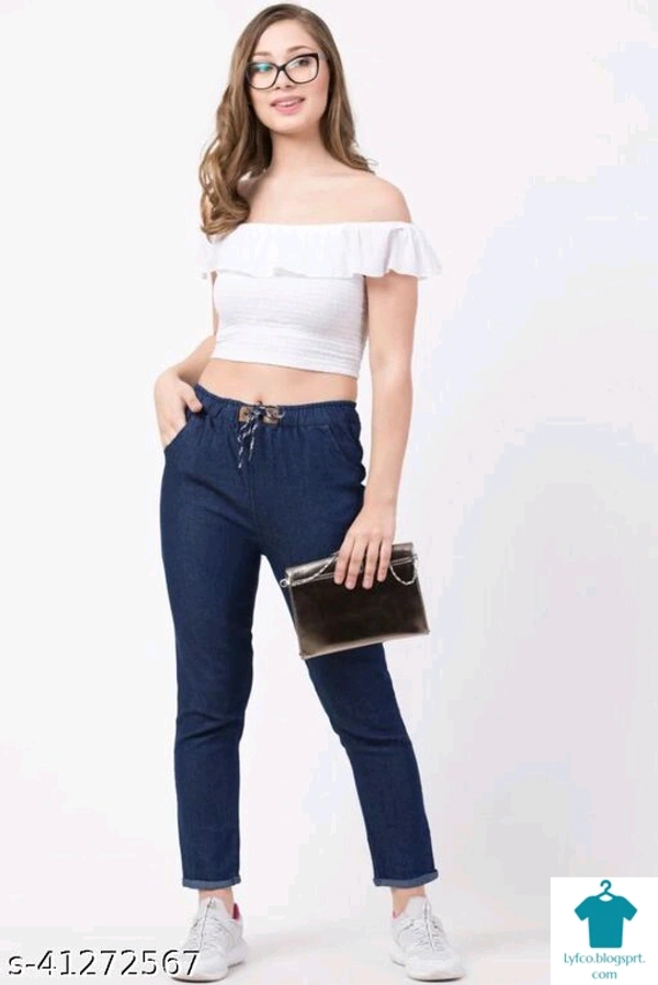Product Name: *Flying Slim Fit Women Blue Jeans For Girls*Fabric: DenimMultipack: 1 - size- 30