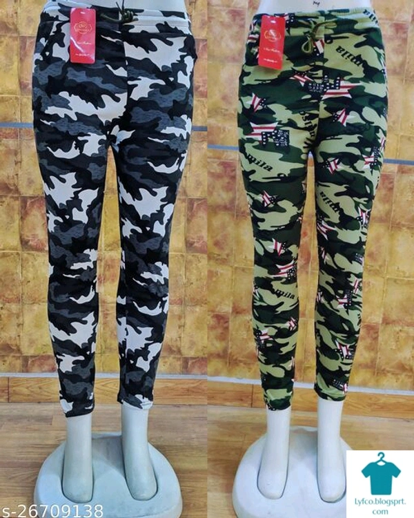 Product Name: *Stylish Glamarous Women Jeggings*Fabric: Cotton Blend - Free size