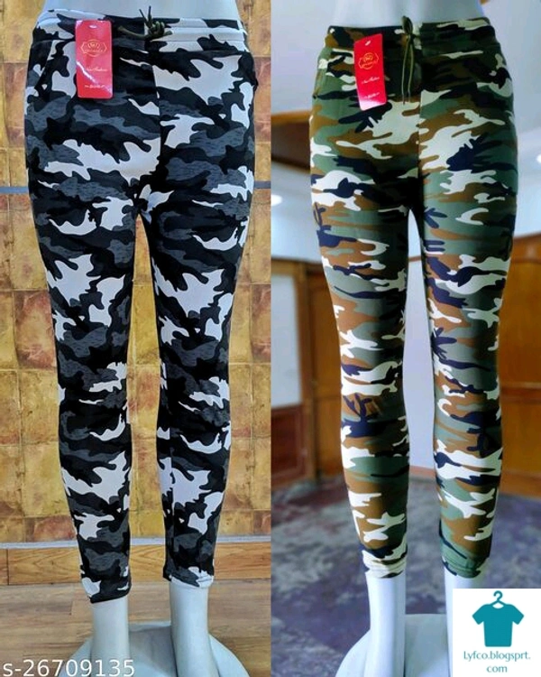 Product Name: *Stylish Glamarous Women Jeggings*Fabric: Cotton Blend - size- Free size