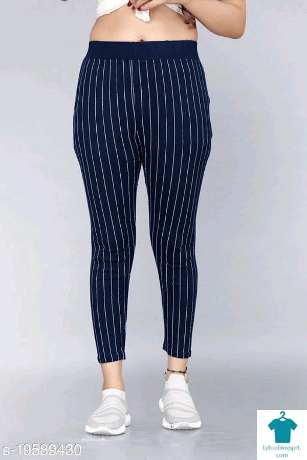 Product Name: *Trendy Womens Jeggings Pack Of 2(Size:-26 to 36)*Fabric: Cotton BlendPattern: PrintedMultipack: 1 - size- 26