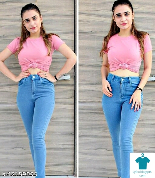 Product Name: *Urbane Latest Women Jeans*Fabric: DenimMultipack: 1 - size- 28
