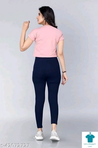 Product Name: *Women's Slim Fit Jeggings Pack Of 3(Size:-26 to 36)*Fabric: Cotton BlendPattern: Printed - size- 32