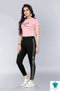 Product Name: *Women's Slim Fit Jeggings Pack Of 3(Size:-26 to 36)*Fabric: Cotton BlendPattern: Printed - size- 34
