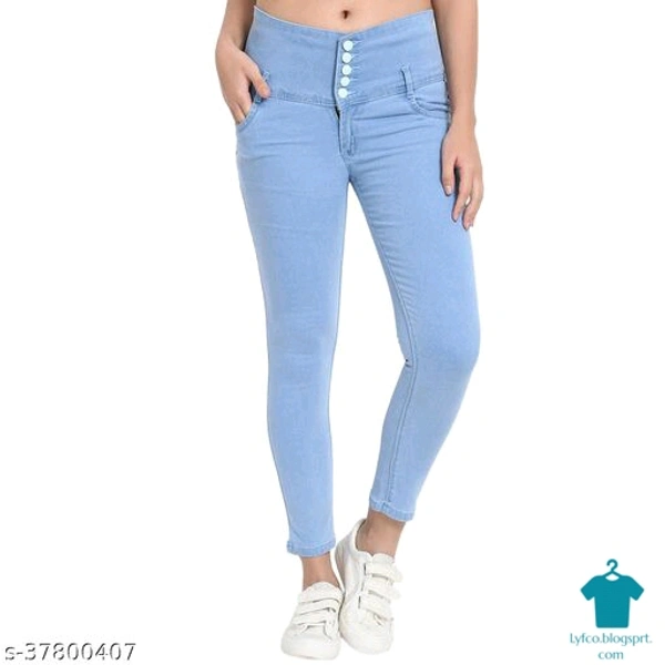 Product Name: *Urbane Graceful Women Jeans*Fabric: DenimMultipack: 1 - size- 38