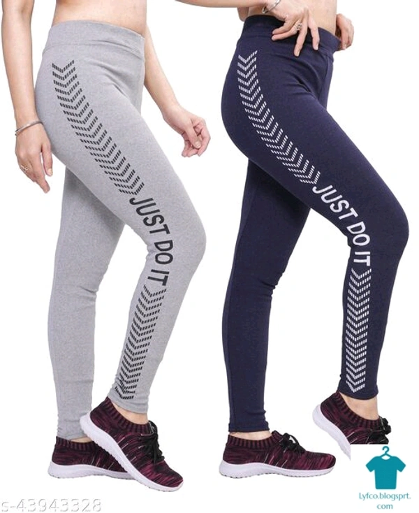 Product Name: *Trendy Womens Jegggings Pack Of 2(Size:-26 To 36) *Fabric: Cotton BlendPattern: SolidMultipack: 2 - size- 26