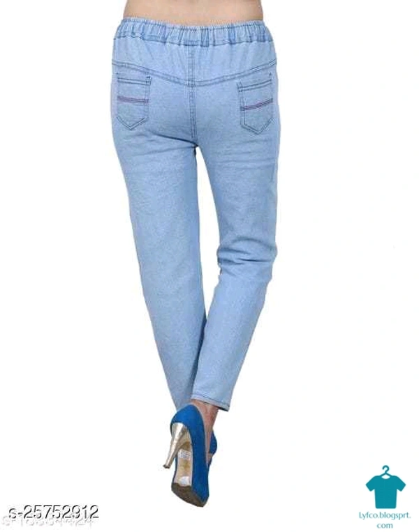 Product Name: *Trendy Glamorous Womens Denim jeans*Fabric: DenimMultipack: 1 - size- 28