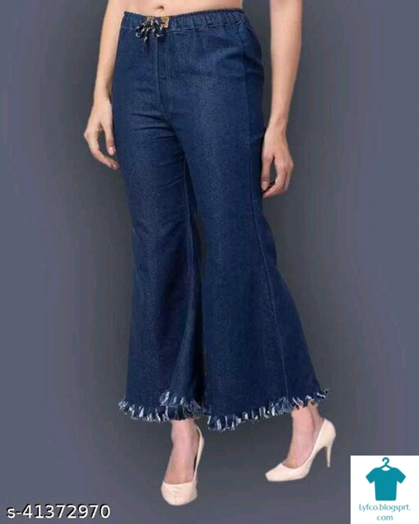 Product Name: *VOOM DENIM JEANS*Fabric: DenimSurface Styling: Tie-UpsMultipack: 1 - size- 28