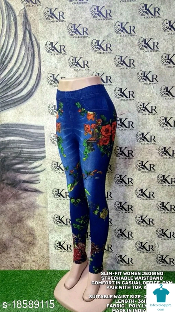Product Name: *Gorgeous Fashionista Women Jeggings*Fabric: LycraMultipack: 1 - size- 28