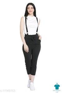 Catching Dungaree Crafted From Best Quality Stretchable Fabric For a Comfortable Wear*Fabric: Cotton BlendSurface Styling: Tie-UpsMultipack: 1 - size- 30