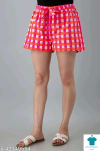 Product Name: *SAUBHAGYA WOMEN REGULAR SHORTS*Fabric: CottonPattern: PrintedMultipack: 1 - size-32
