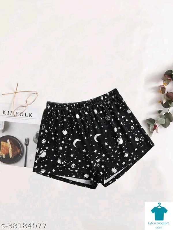 Product Name: *Gorgeous Feminine Women Shorts*Fabric: PolyesterPattern: PrintedMultipack: 1 - size- 26