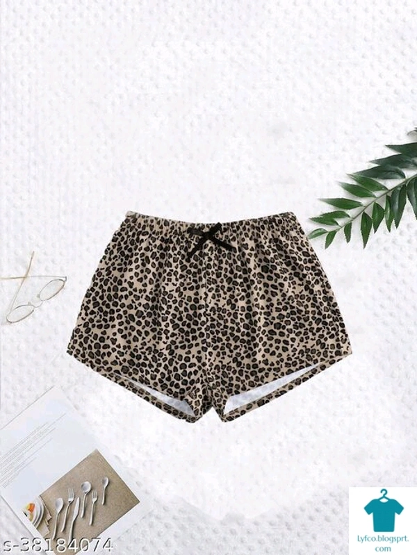 Product Name: *Gorgeous Feminine Women Shorts*Fabric: PolyesterPattern: PrintedMultipack: 1 - size- 28