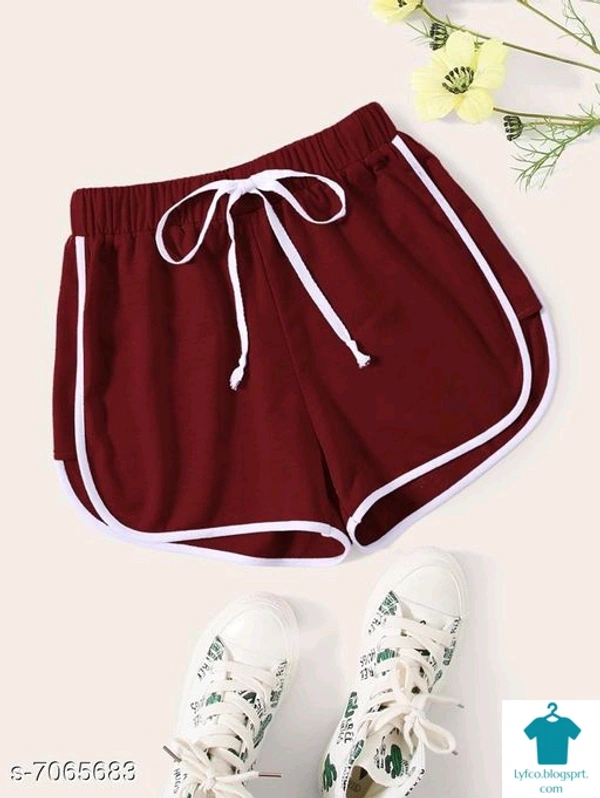 Product Name: *Vivient Women Pink Hosery Short*Fabric: CottonPattern: SolidMultipack: 1 - size- 32