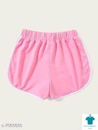 Product Name: *Vivient Women Pink Hosery Short*Fabric: CottonPattern: SolidMultipack: 1 - size- 32