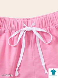 Product Name: *Vivient Women Pink Hosery Short*Fabric: CottonPattern: SolidMultipack: 1 - size- 32