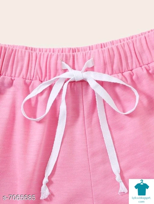 Product Name: *Vivient Women Pink Hosery Short*Fabric: CottonPattern: SolidMultipack: 1 - size- 32